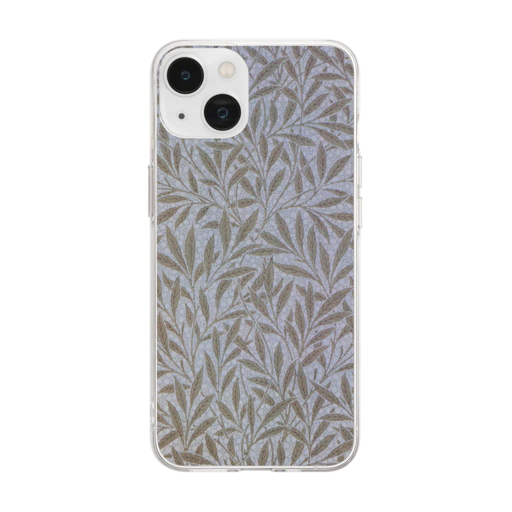 世界美術商店の柳 / Willow Bough Soft Clear Smartphone Case