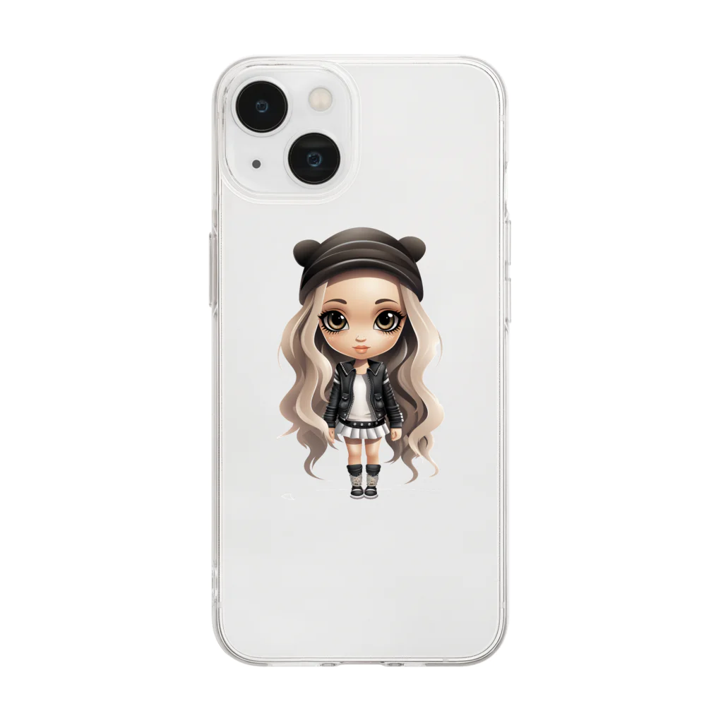 BunnyBloomのShasha-Bratz Soft Clear Smartphone Case