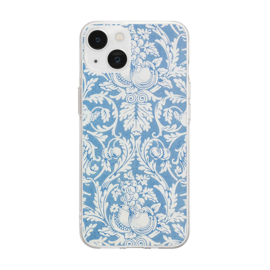 世界美術商店のクイーン・アン / Queen Anne Soft Clear Smartphone Case