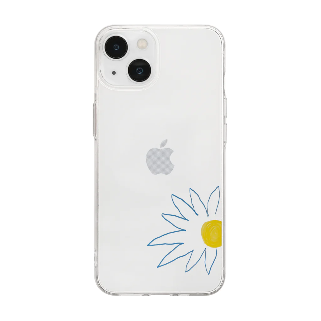 flowerドットsistersのflowerドットsisters Soft Clear Smartphone Case