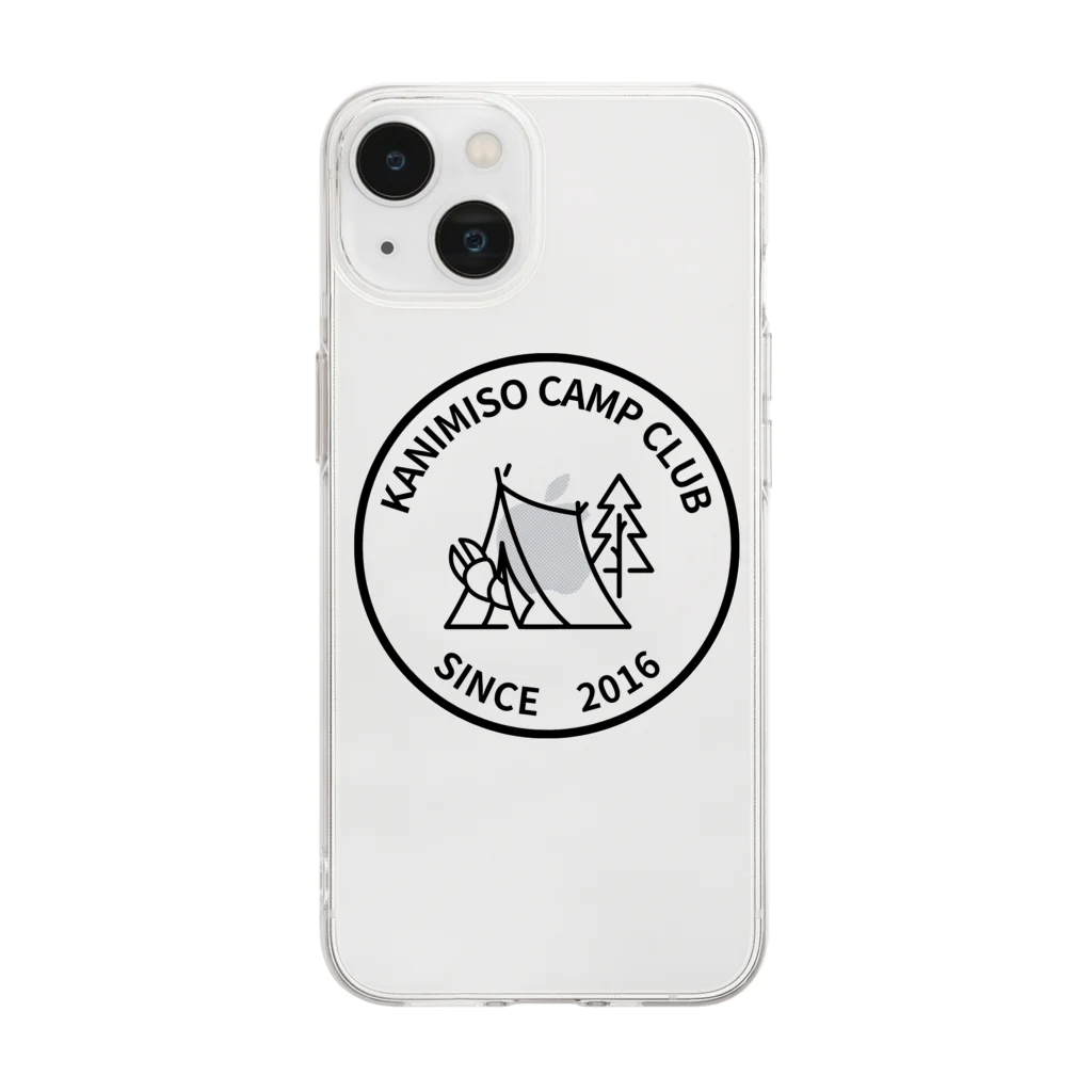 キムチ太郎のKANIMISO CAMP CLUB Soft Clear Smartphone Case