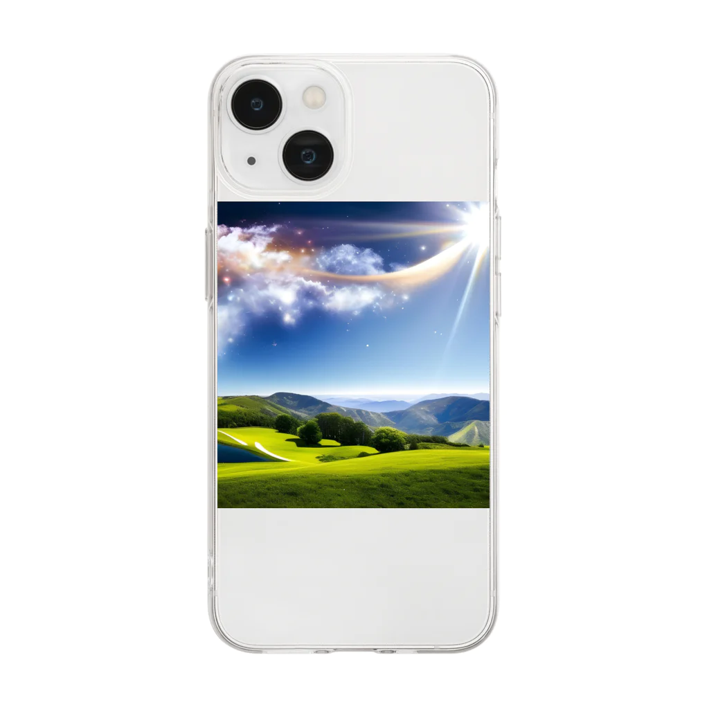 ohba1223の風景　幻想的 Soft Clear Smartphone Case