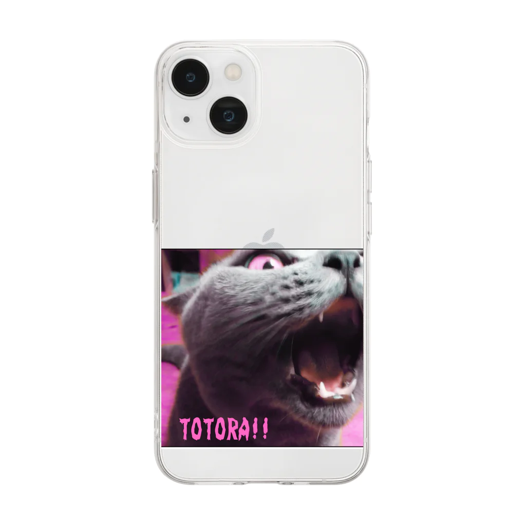 bonds-tのTOTORA!!2 Soft Clear Smartphone Case