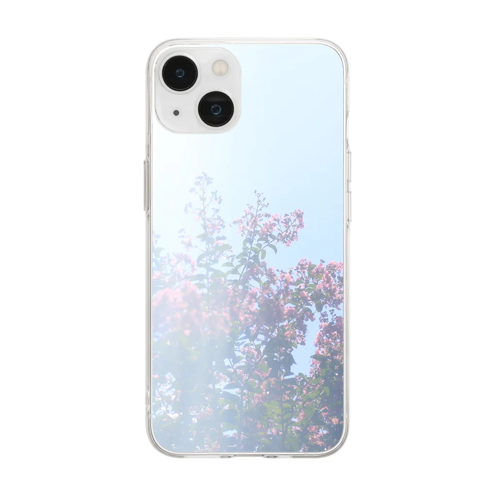 游歩堂の眩しい Soft Clear Smartphone Case