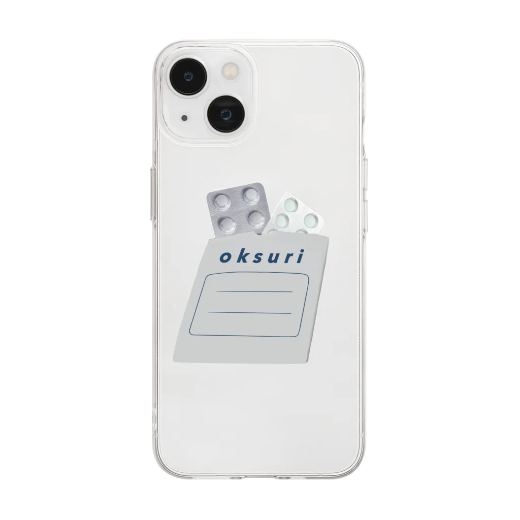 ハム姉のお店のお薬🫙oksuri Soft Clear Smartphone Case