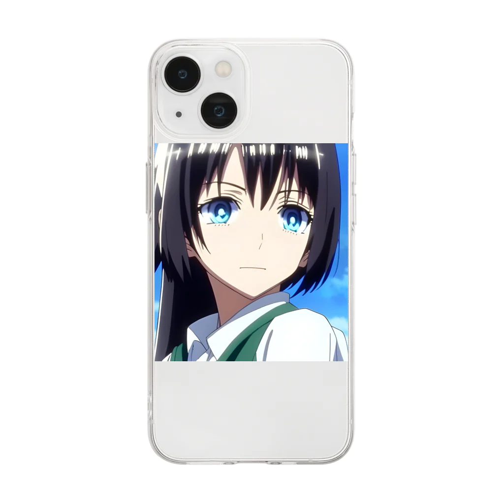 the blue seasonの鈴木 優香 Soft Clear Smartphone Case