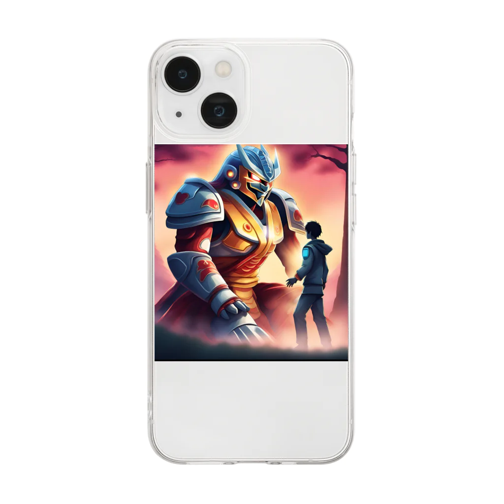 アラジンの竜騎士 Soft Clear Smartphone Case