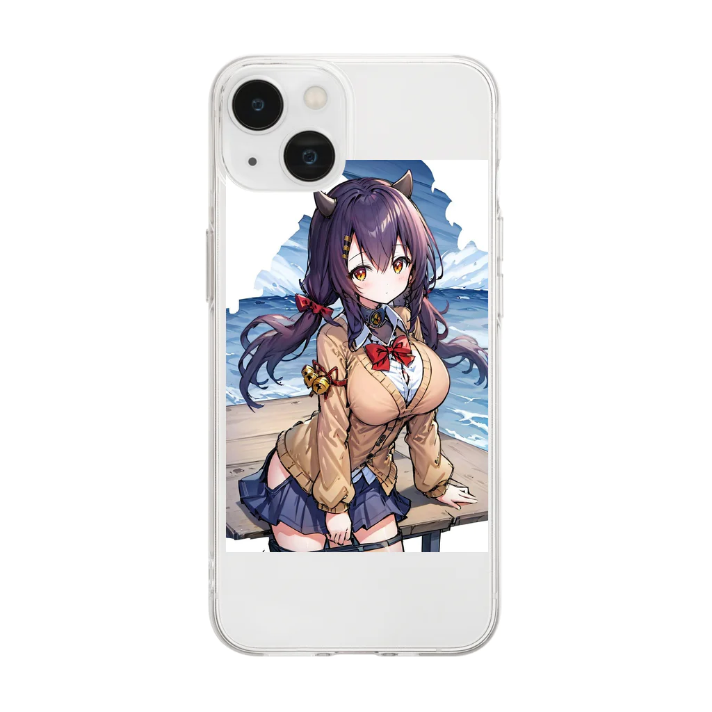 ai_dailylifeのライトノベル Soft Clear Smartphone Case