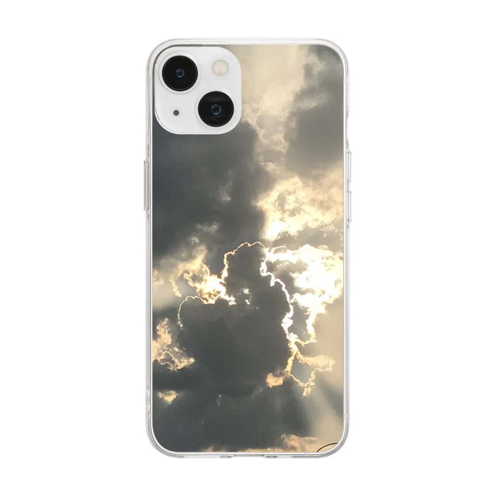 おにまる。のあなたがひかり Soft Clear Smartphone Case