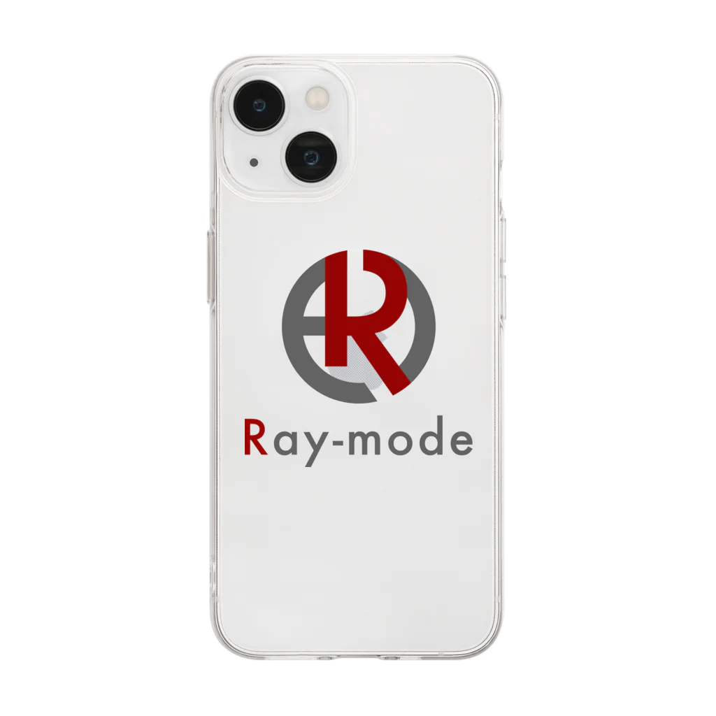 Ray-modeのRay-mode メインロゴ Soft Clear Smartphone Case