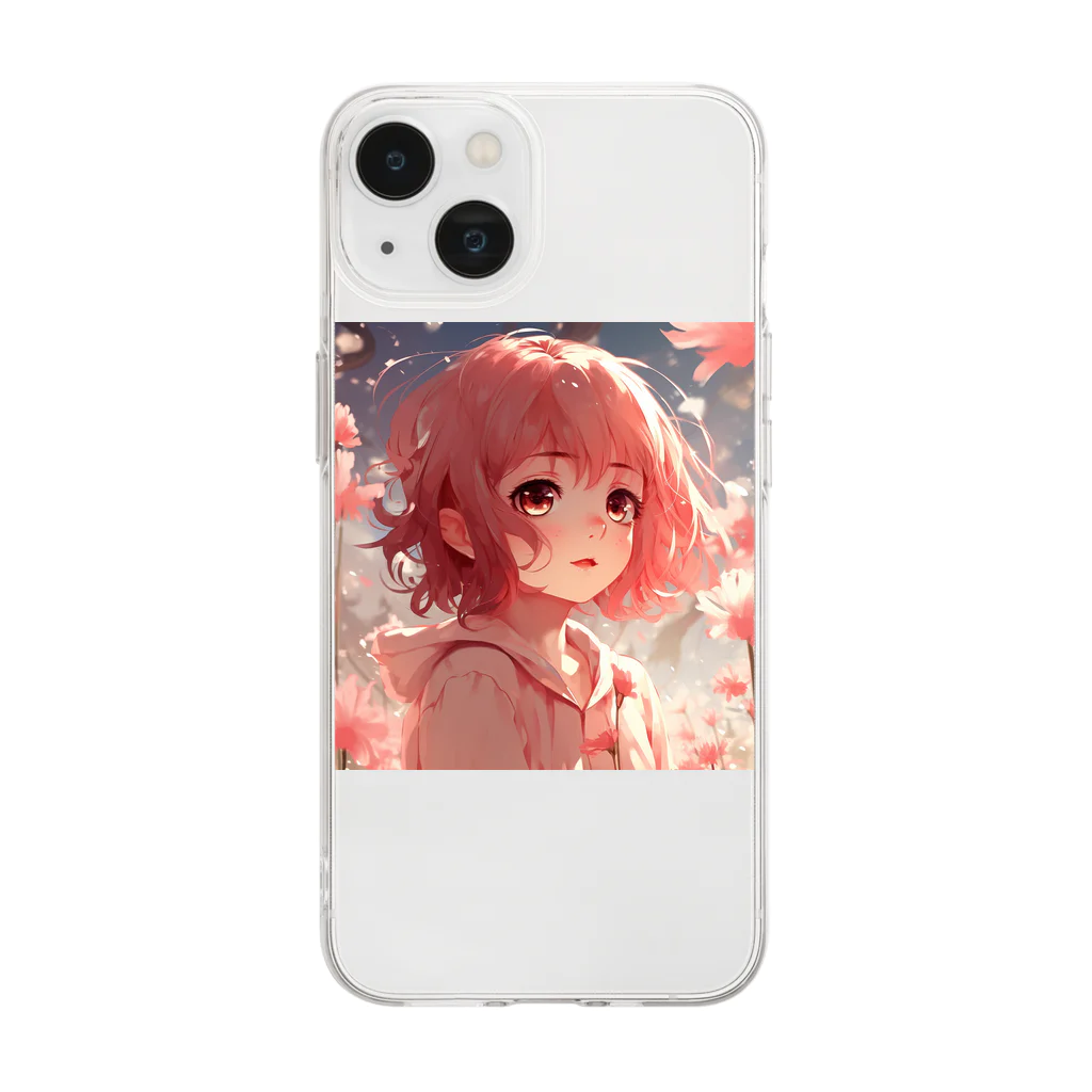 ぶーたんのまた会える日まで Soft Clear Smartphone Case