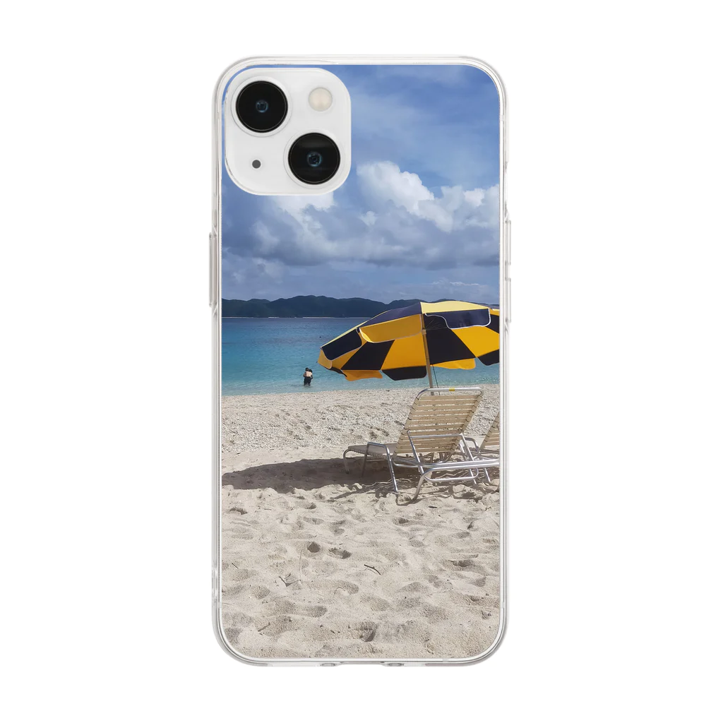 :)のOkinawa Soft Clear Smartphone Case