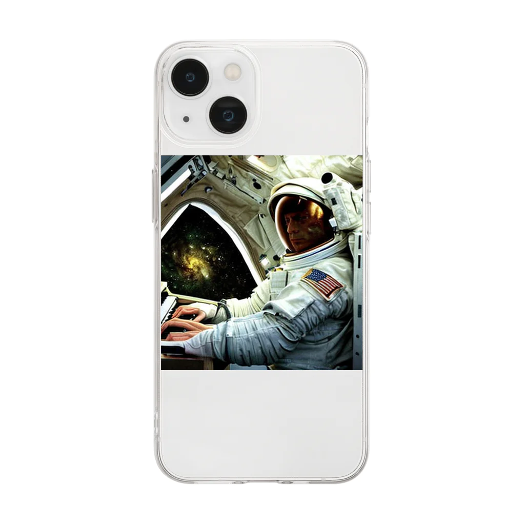 宇宙開発デザイン科の宇宙一孤独なピアニスト Soft Clear Smartphone Case