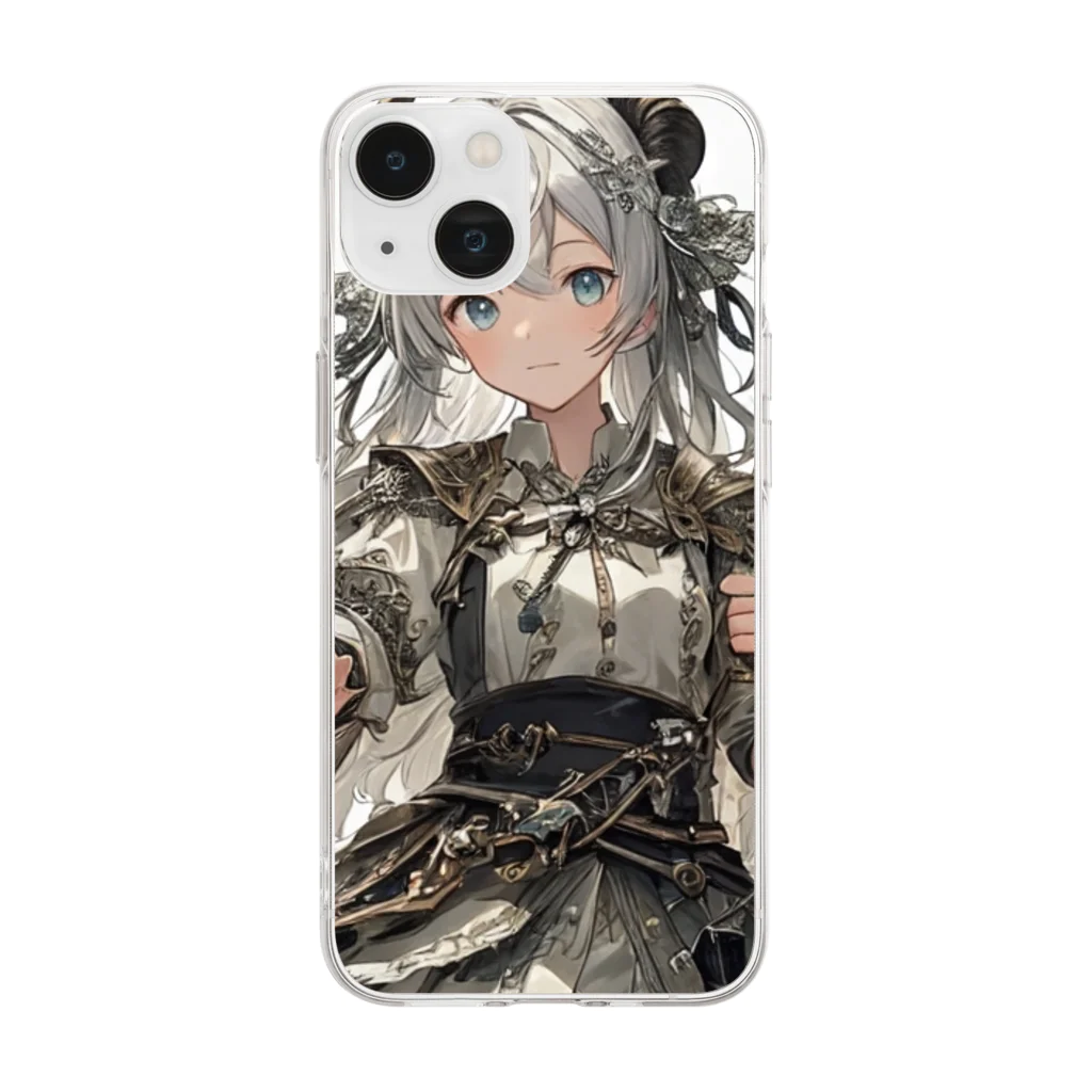 SADAXの天使 美少女 Soft Clear Smartphone Case