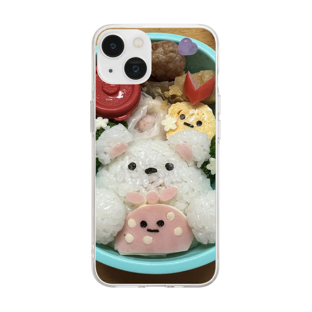 Girigiri-kの隅っこのキャラ弁 Soft Clear Smartphone Case