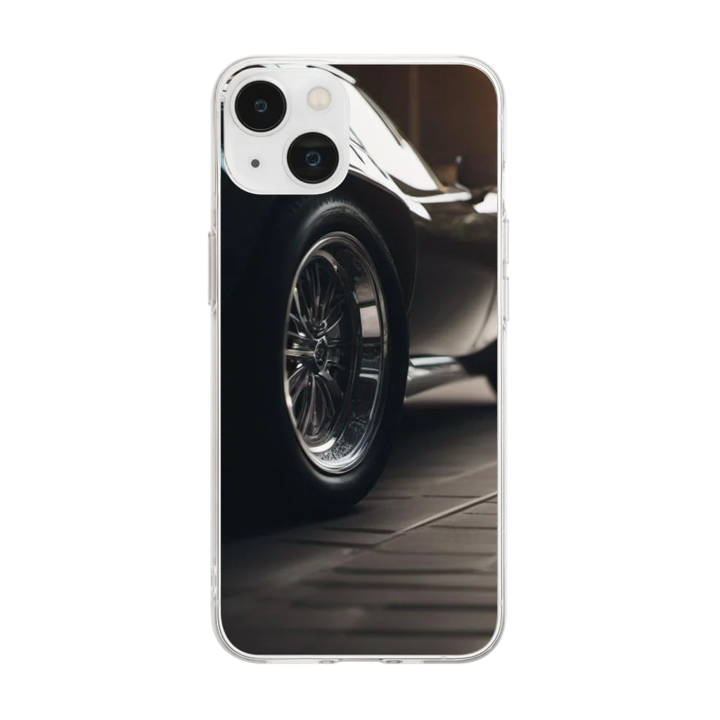 Enigma_Whispererのcar Soft Clear Smartphone Case