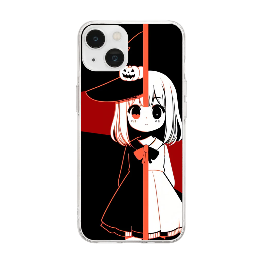 ttm100の魔女なのです Soft Clear Smartphone Case