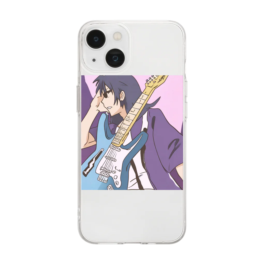 shonanMETALのSlash Girl Soft Clear Smartphone Case