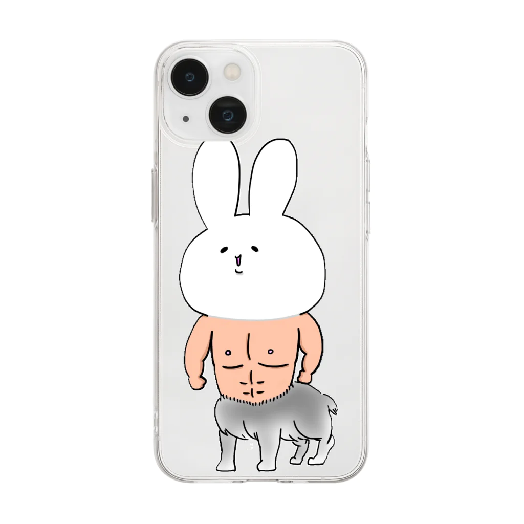 シュガーコンプレックスのけんたうさ Soft Clear Smartphone Case