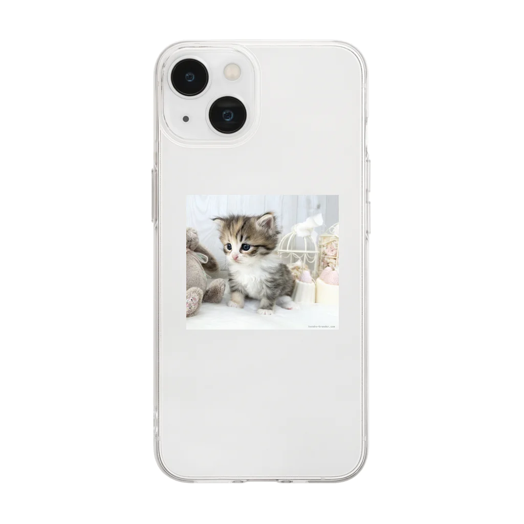 かんなサポ @Hanaのhana Soft Clear Smartphone Case