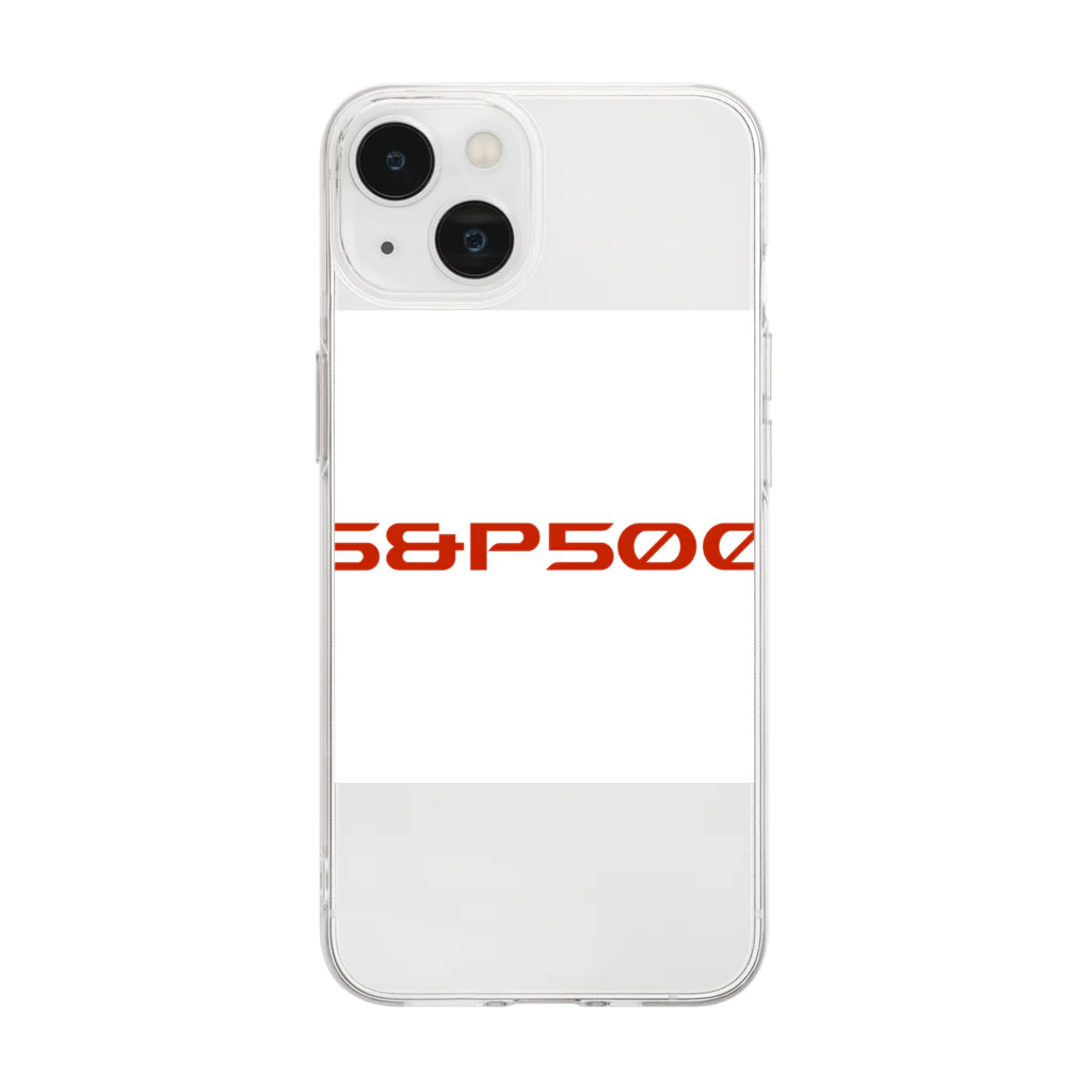 ちょーやのS&P500 Soft Clear Smartphone Case