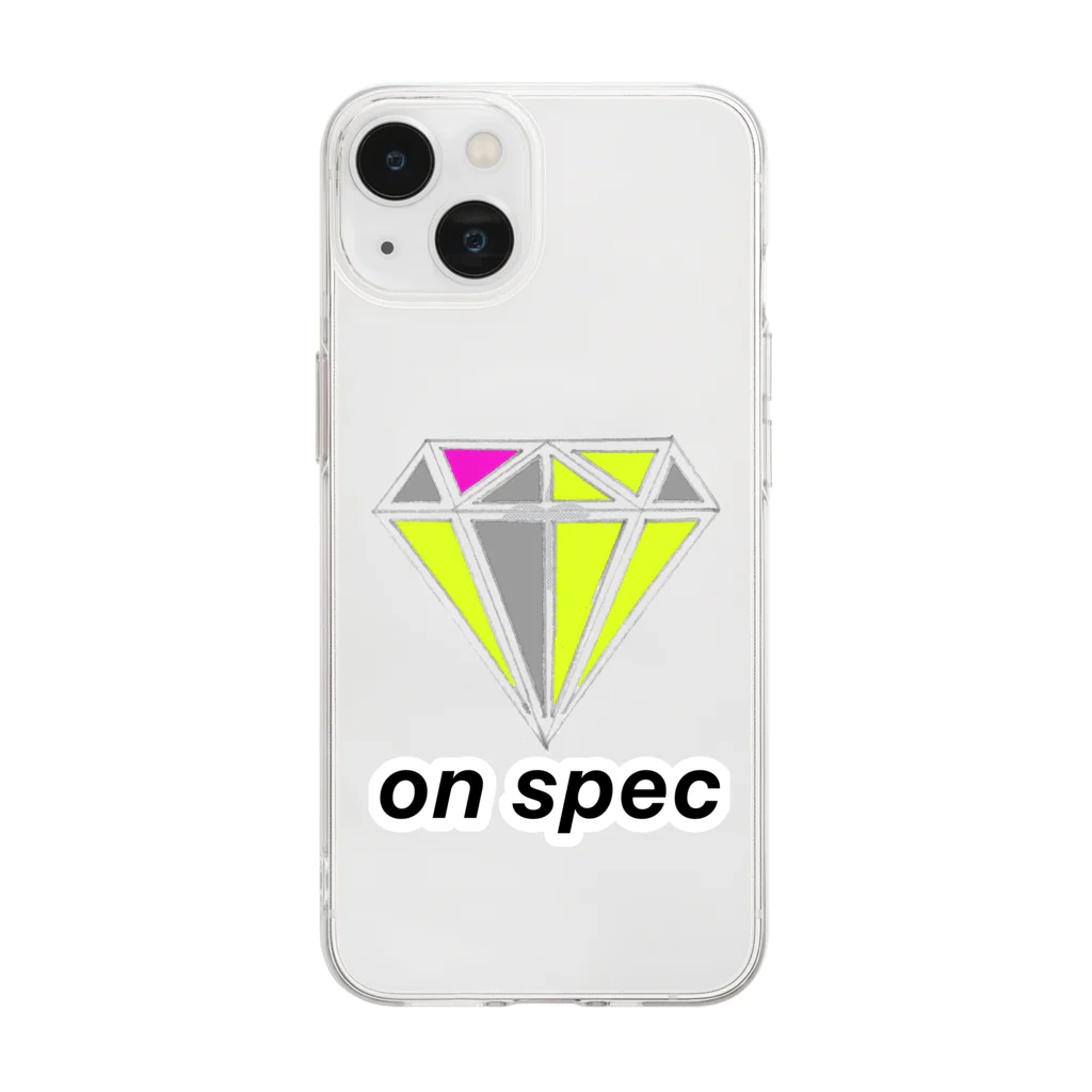 ON  SPECのONSPEC Soft Clear Smartphone Case