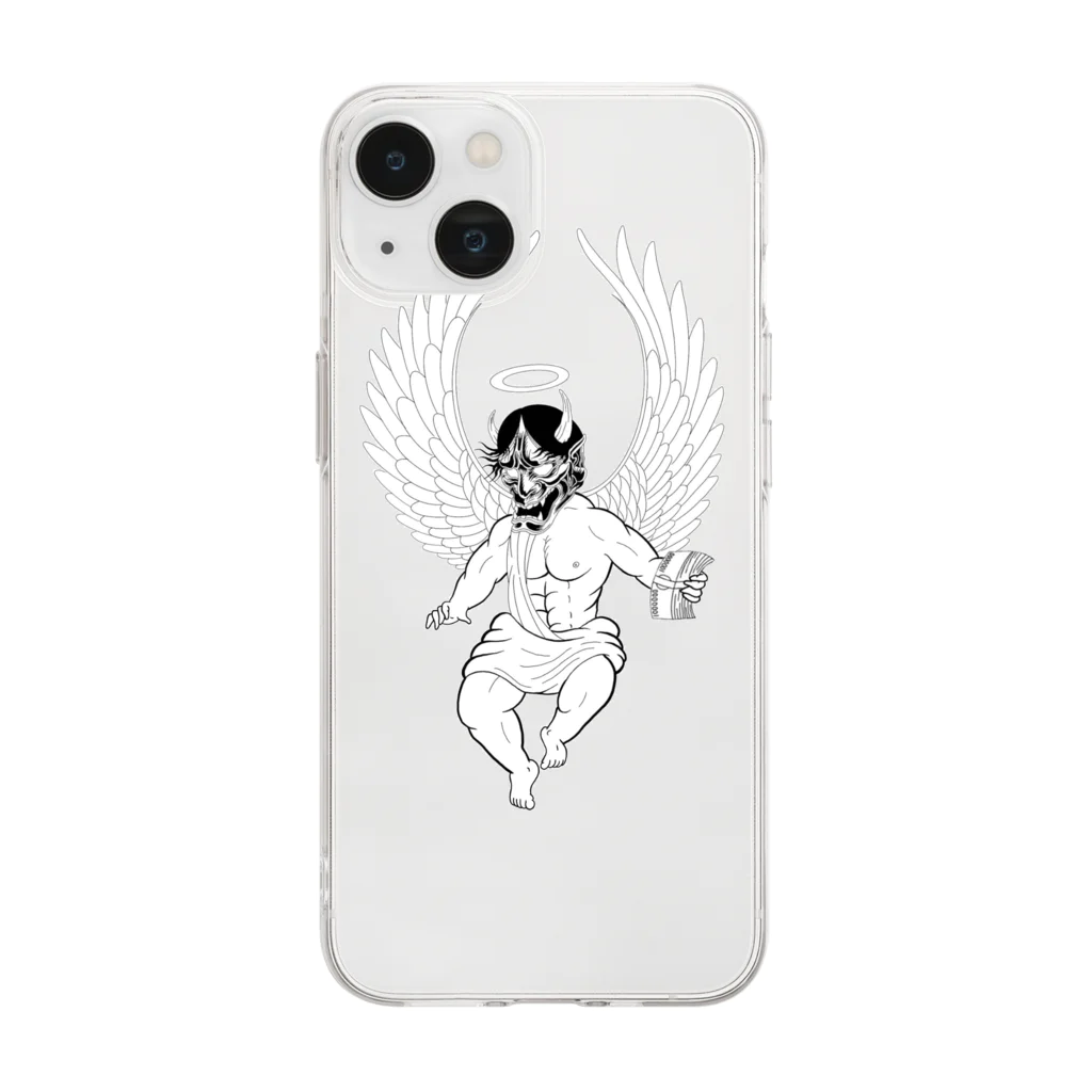 fxのrich&poor Soft Clear Smartphone Case