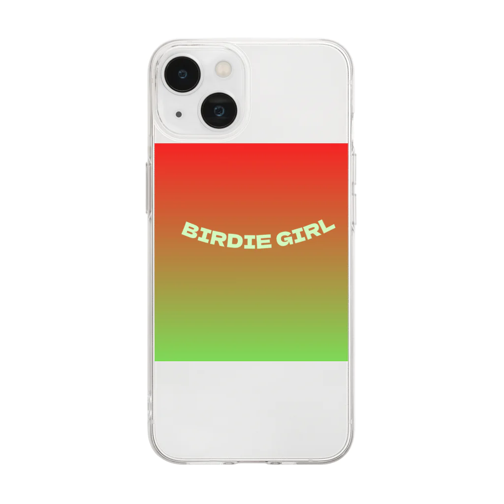 BIRDIE_GIRLのバーディーガール Soft Clear Smartphone Case