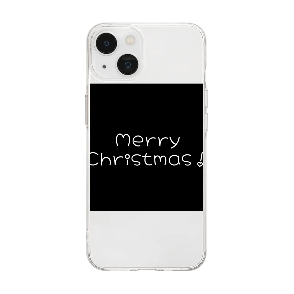 たあさむ@カウンセラーのMerry Christmas！ Soft Clear Smartphone Case