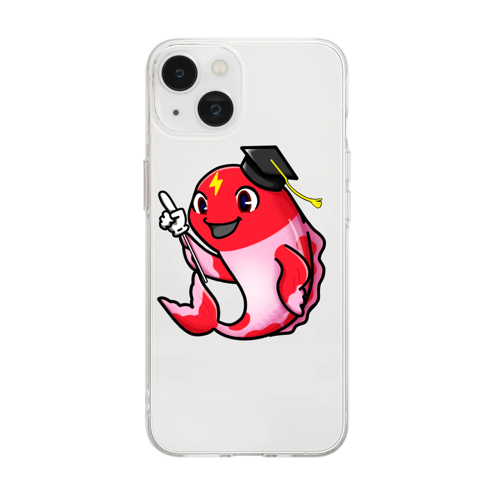 プラズマコイのプラズマコイ Soft Clear Smartphone Case