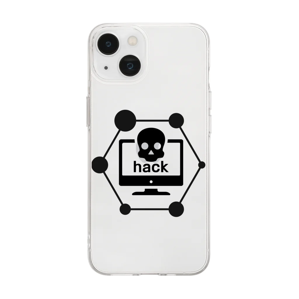 WA-TA craftのhack Soft Clear Smartphone Case