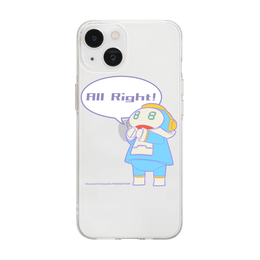 CHUBU Mechatronicsのメカトロメイト「オーライ！」 Soft Clear Smartphone Case