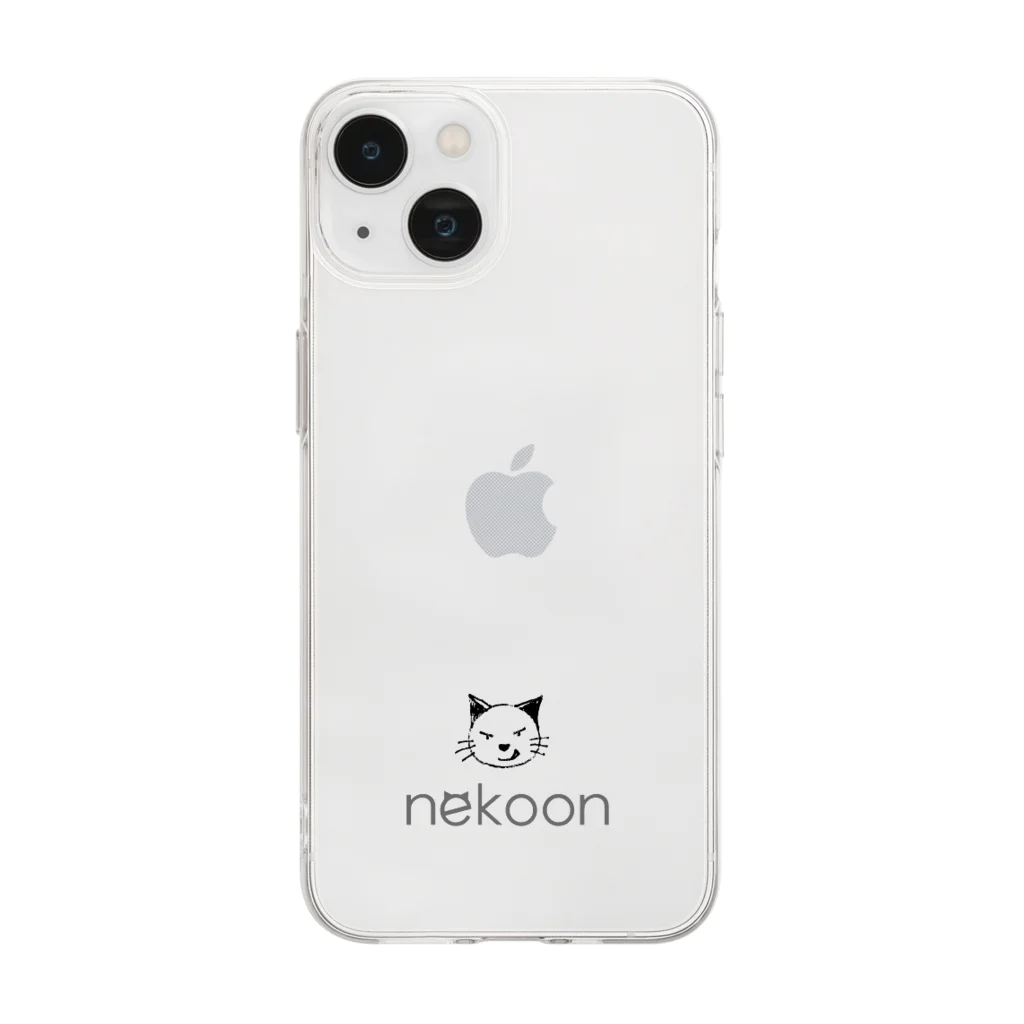 nekoonのツン×2 デレねこ　nekoon ソフトクリアスマホケース