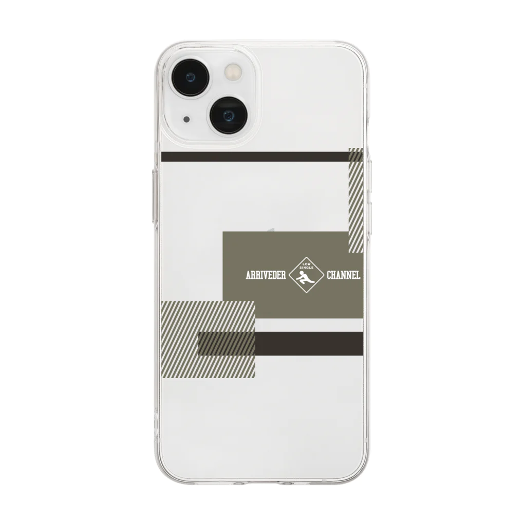 アリーヴェデルチャンネルSHOPのCYBER WINDOW KHK Soft Clear Smartphone Case