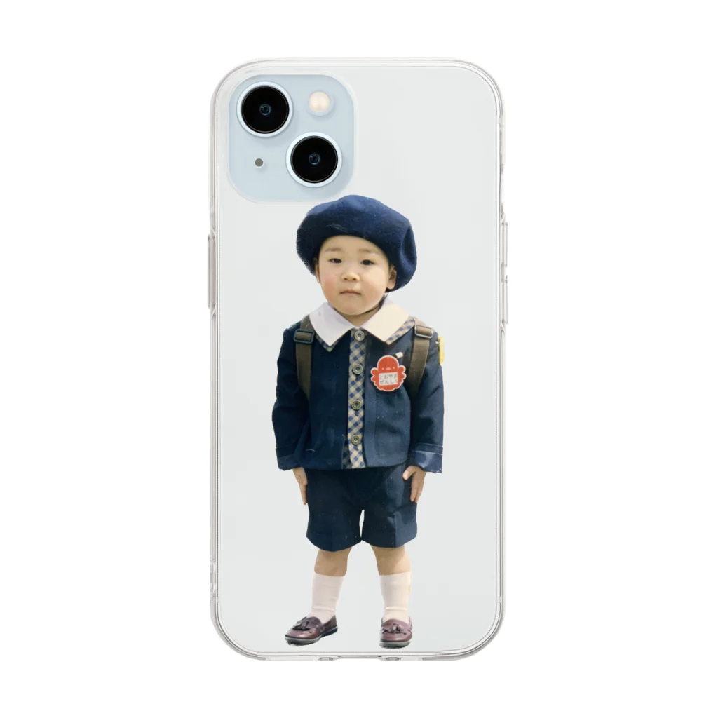 zenchangのぜんくんまみれ Soft Clear Smartphone Case