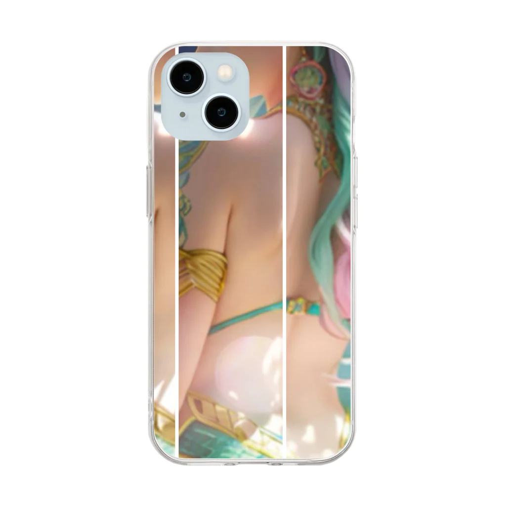💖宇宙整体♪🌈♪こころからだチャンネル♪💖の麗しの mermaid REINA Soft Clear Smartphone Case