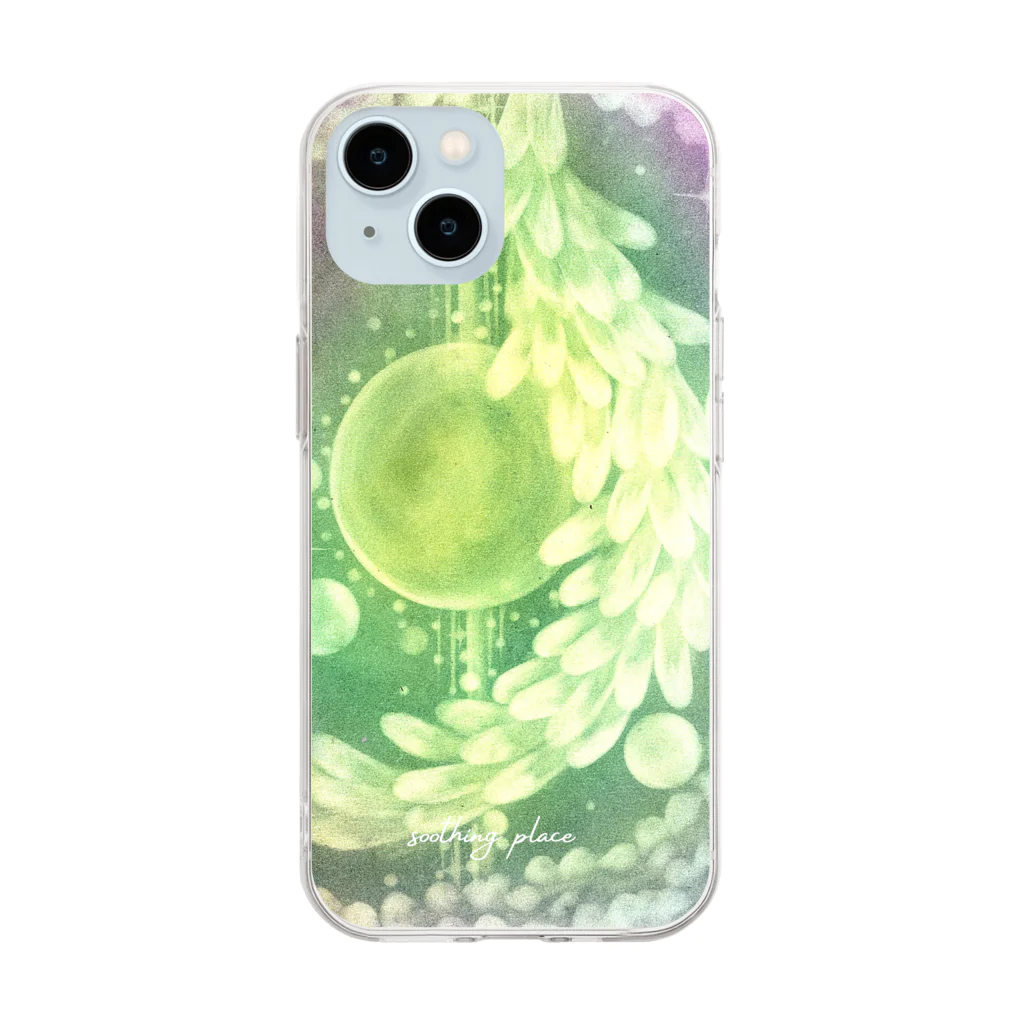 Soothingplaceの「龍」 Soft Clear Smartphone Case