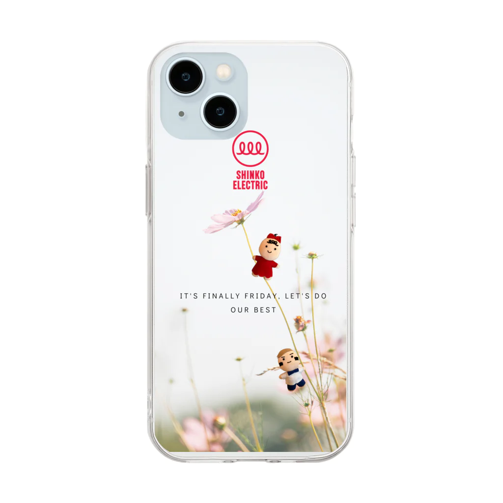 ㈱新光電気のSHINくんKOHちゃんソフトクリアスマホケース Soft Clear Smartphone Case