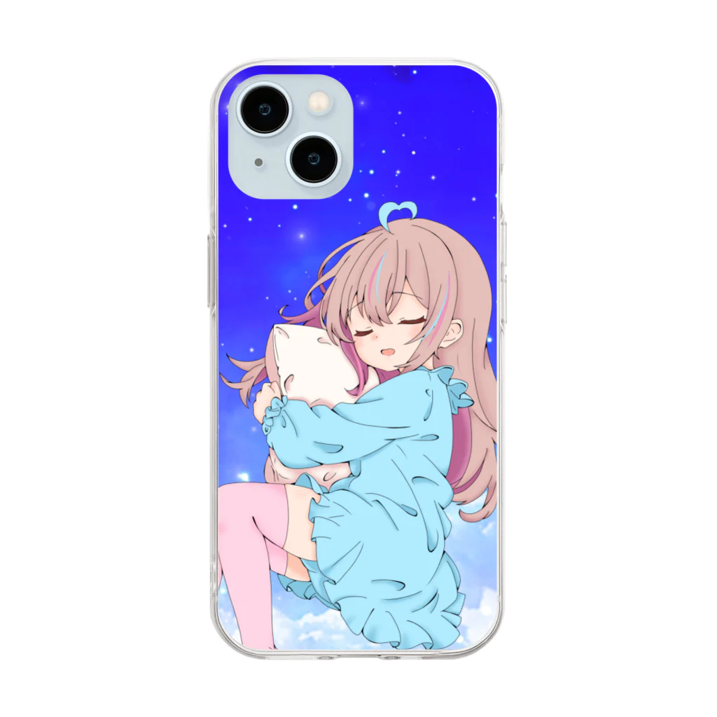 新人メイドしのんのすやしの Soft Clear Smartphone Case