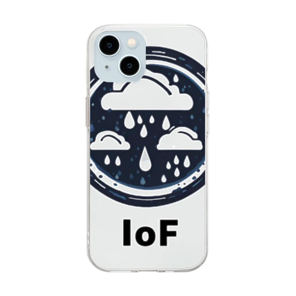 IoF の天雨 Soft Clear Smartphone Case