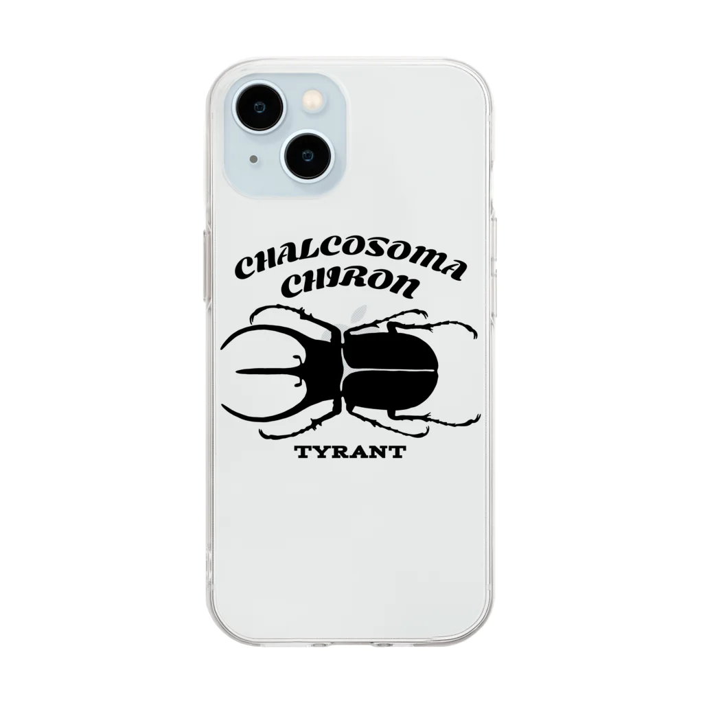 GREAT 7のコーカサスオオカブト Soft Clear Smartphone Case