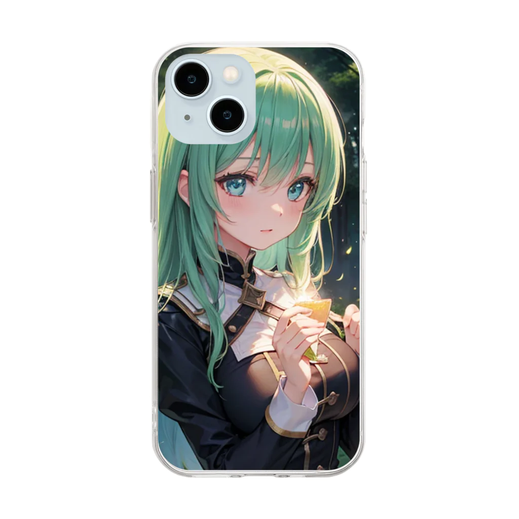 gggsssaaaのリリア Soft Clear Smartphone Case