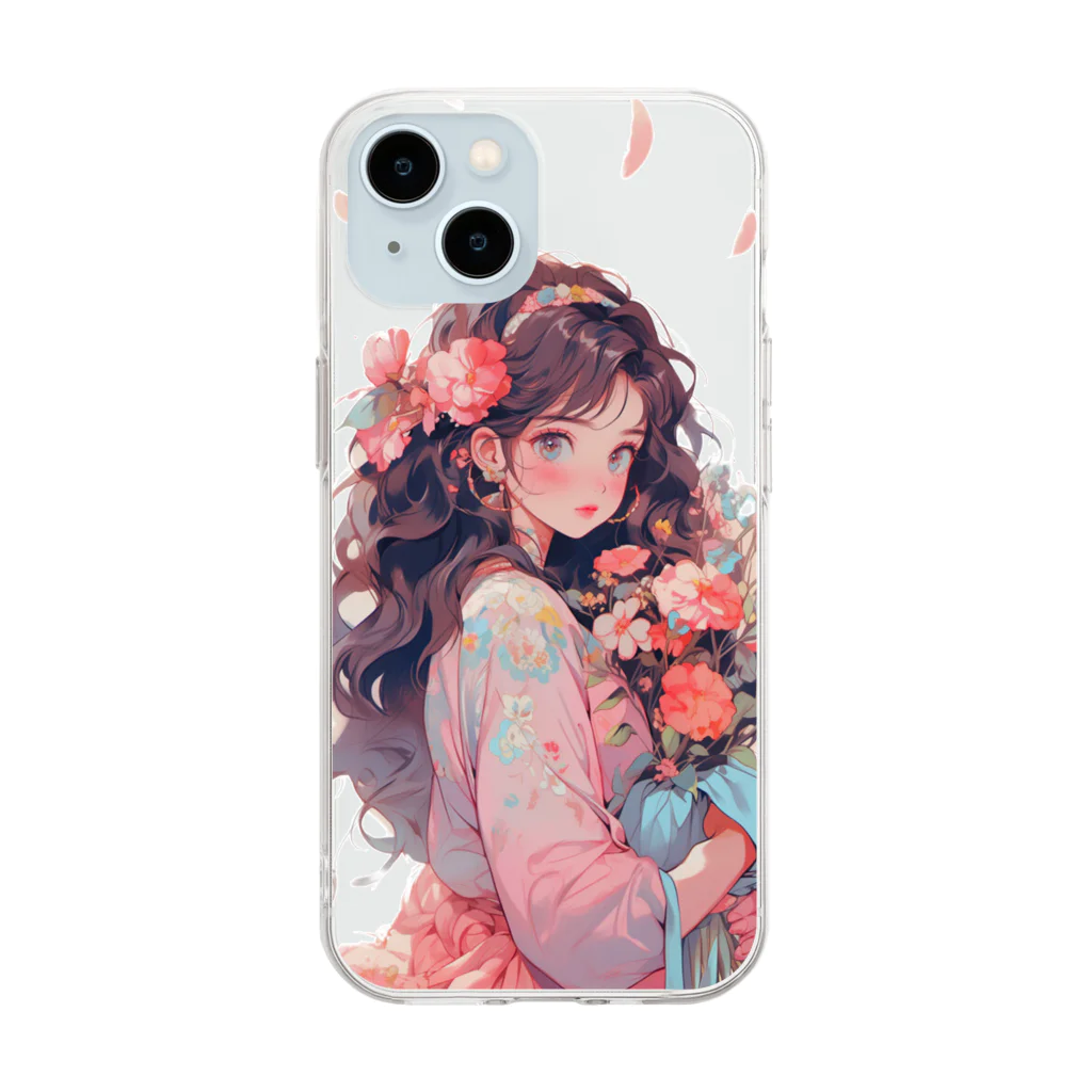 Umiのキュートな彼女 Soft Clear Smartphone Case