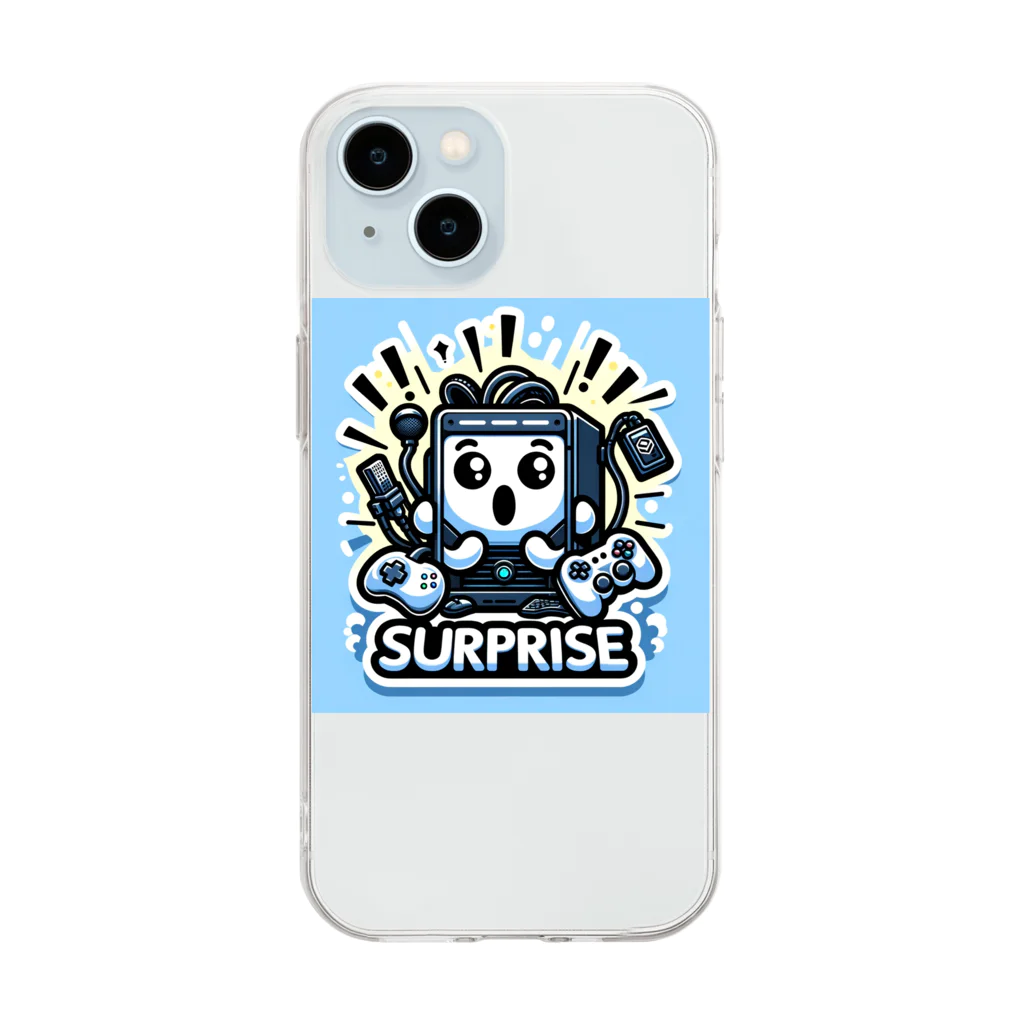 Girigiri-kのゲーミングPCSURPRISE Soft Clear Smartphone Case