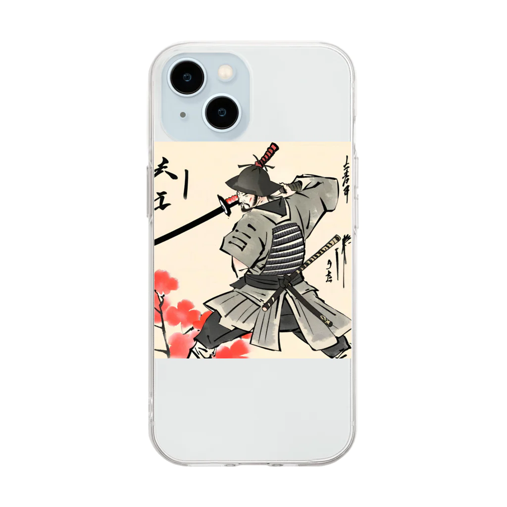 BUSHIDOUのosamuraisan Soft Clear Smartphone Case