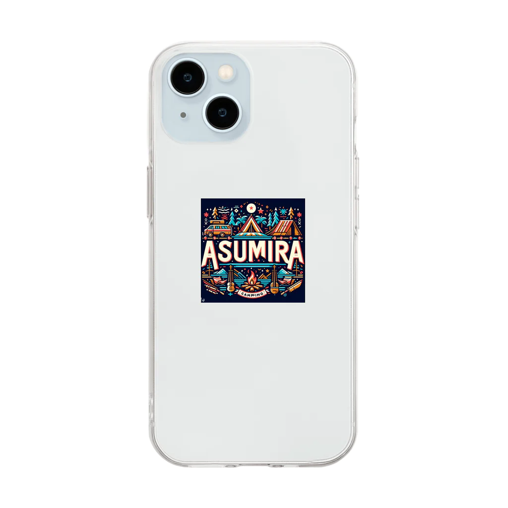 ASUMIRAの「ASUMIRA」003 Soft Clear Smartphone Case