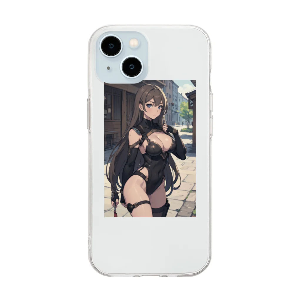 Mioキャンバスの夢工房　 の新たなる戦士の誕生 Soft Clear Smartphone Case