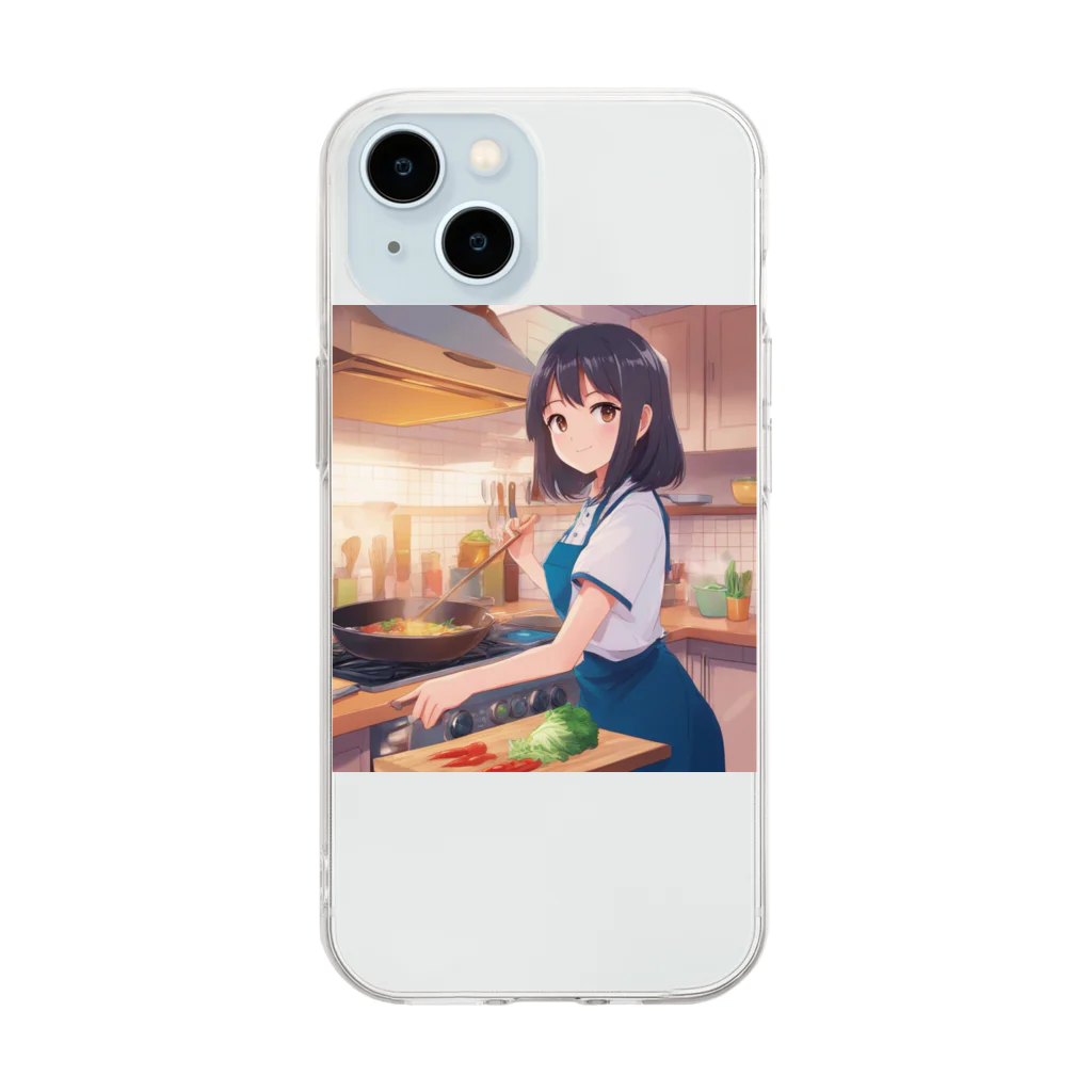 gumi0798のキッチンの魔術師 Soft Clear Smartphone Case