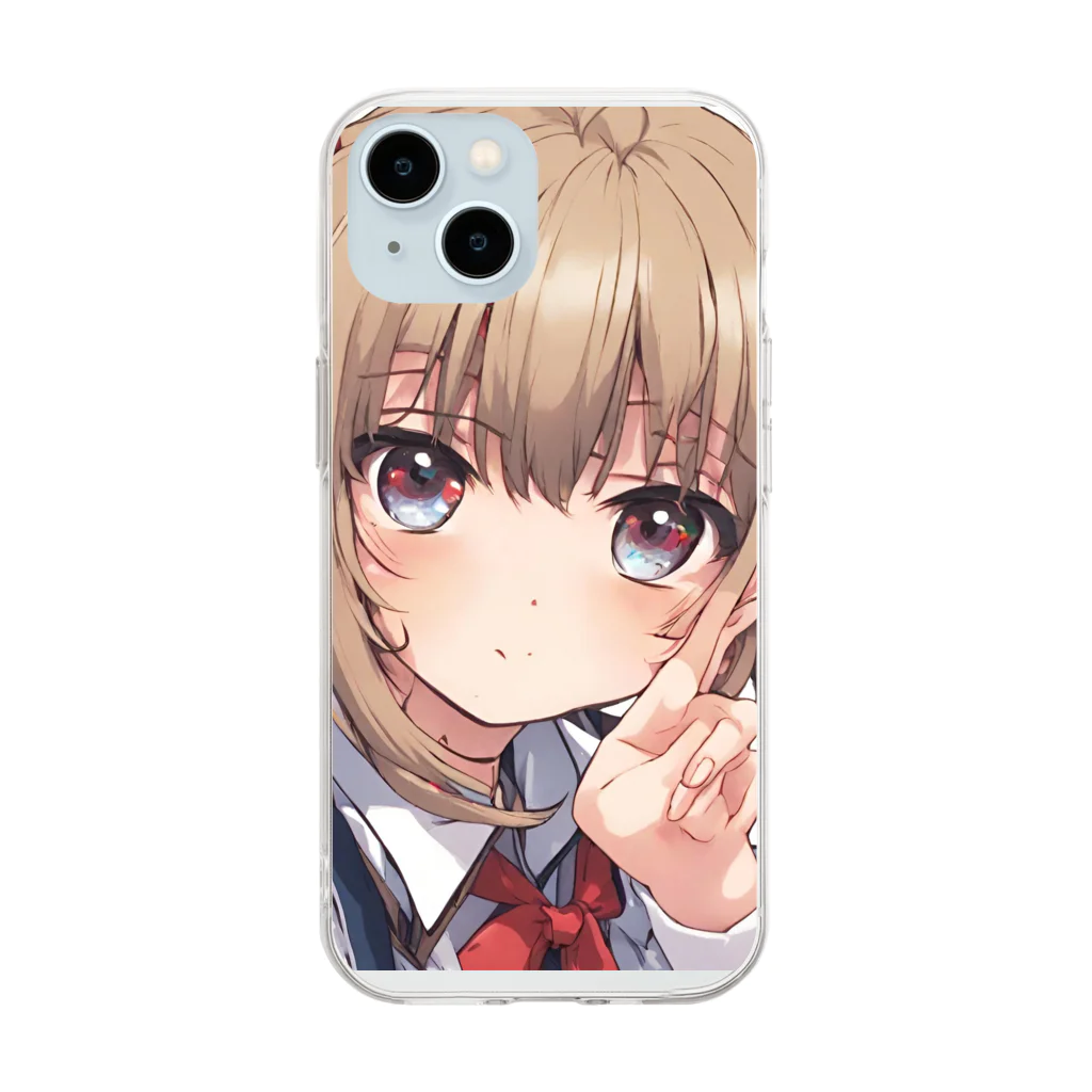 ひかりの発見のいつき Soft Clear Smartphone Case