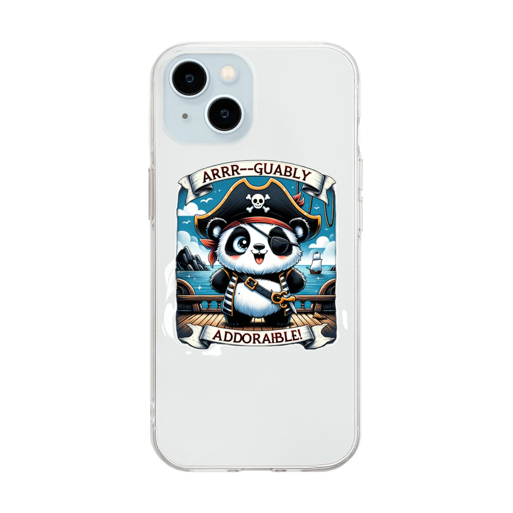 kumosuke_eのArrr-guably Adorable! Soft Clear Smartphone Case